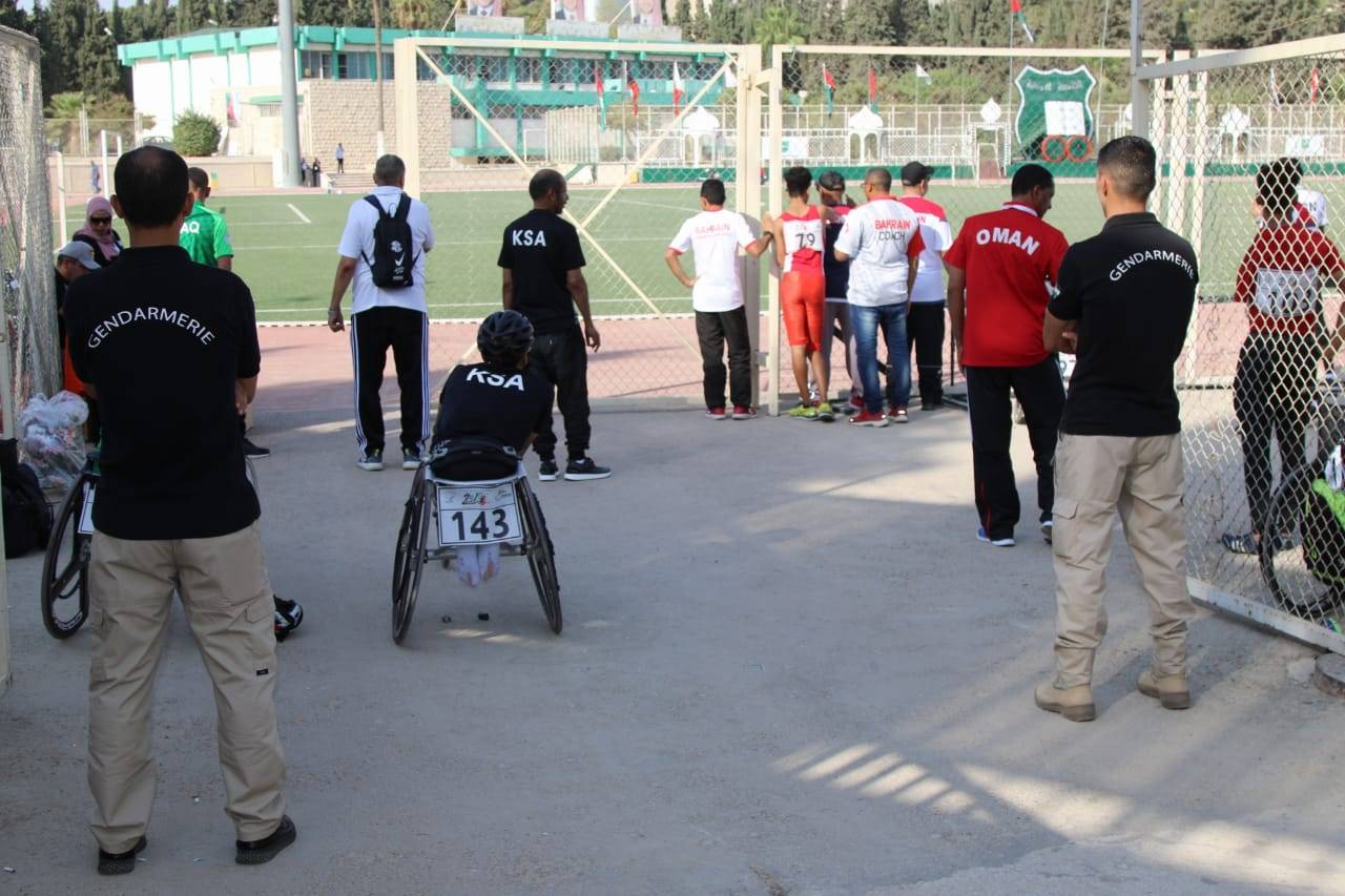 إشادة بأداء قوات الدرك في تنظيم دورة ألعاب غرب آسيا البارالمبية
