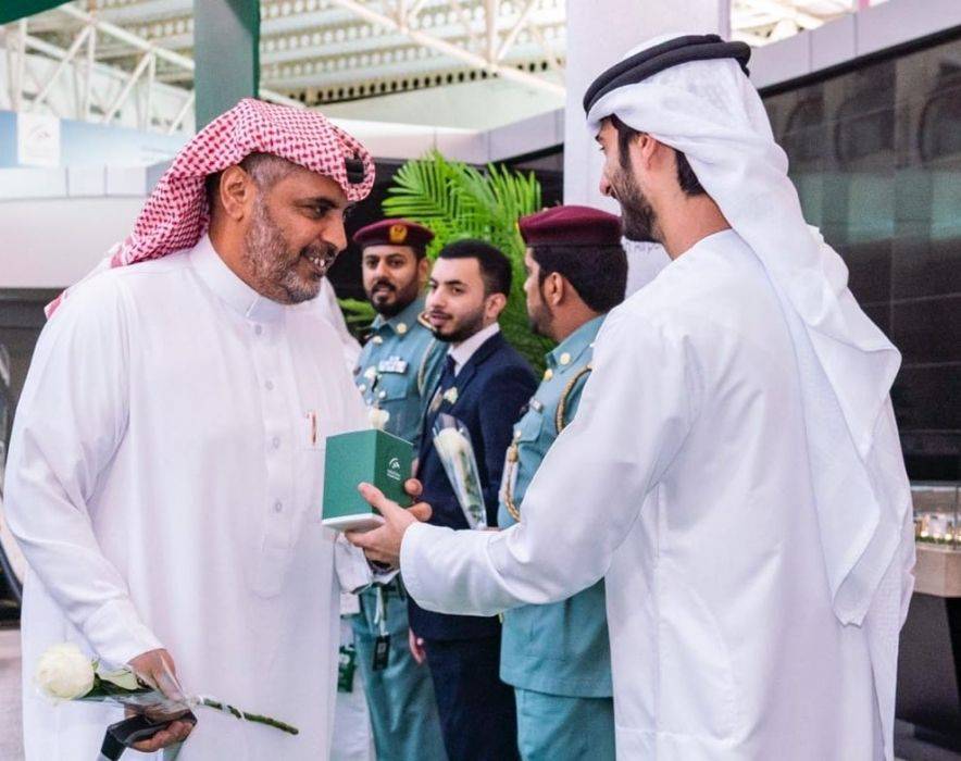 مطار الشارقة يحتفل باليوم الوطني الـ89 للمملكة العربية السعودية