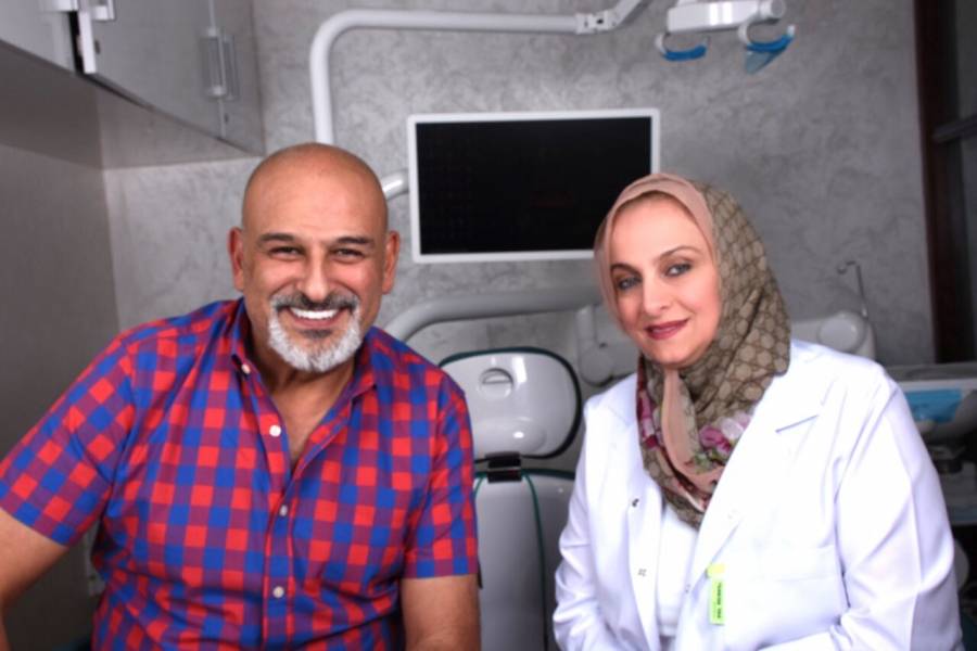 جمال سليمان يختار إبتسامة د. أروى عطاالله في دبي