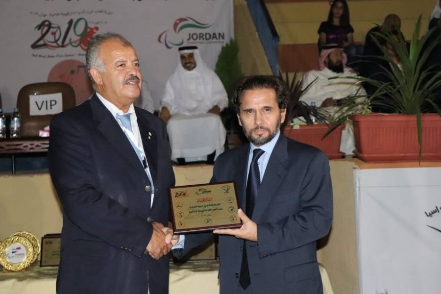 ختام مؤثر للنسخة الثانية لدورة العاب غرب آسيا البارالمبية