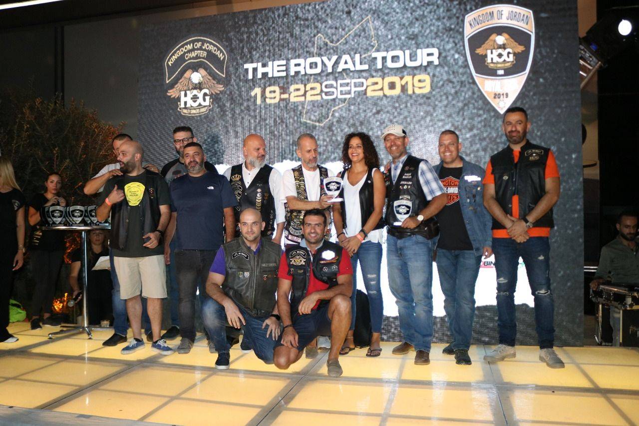 كامبل غراي ليڤينغ عمّان يرعى الجولة الملكية لهارلي ديفيدسون لعام 2019 