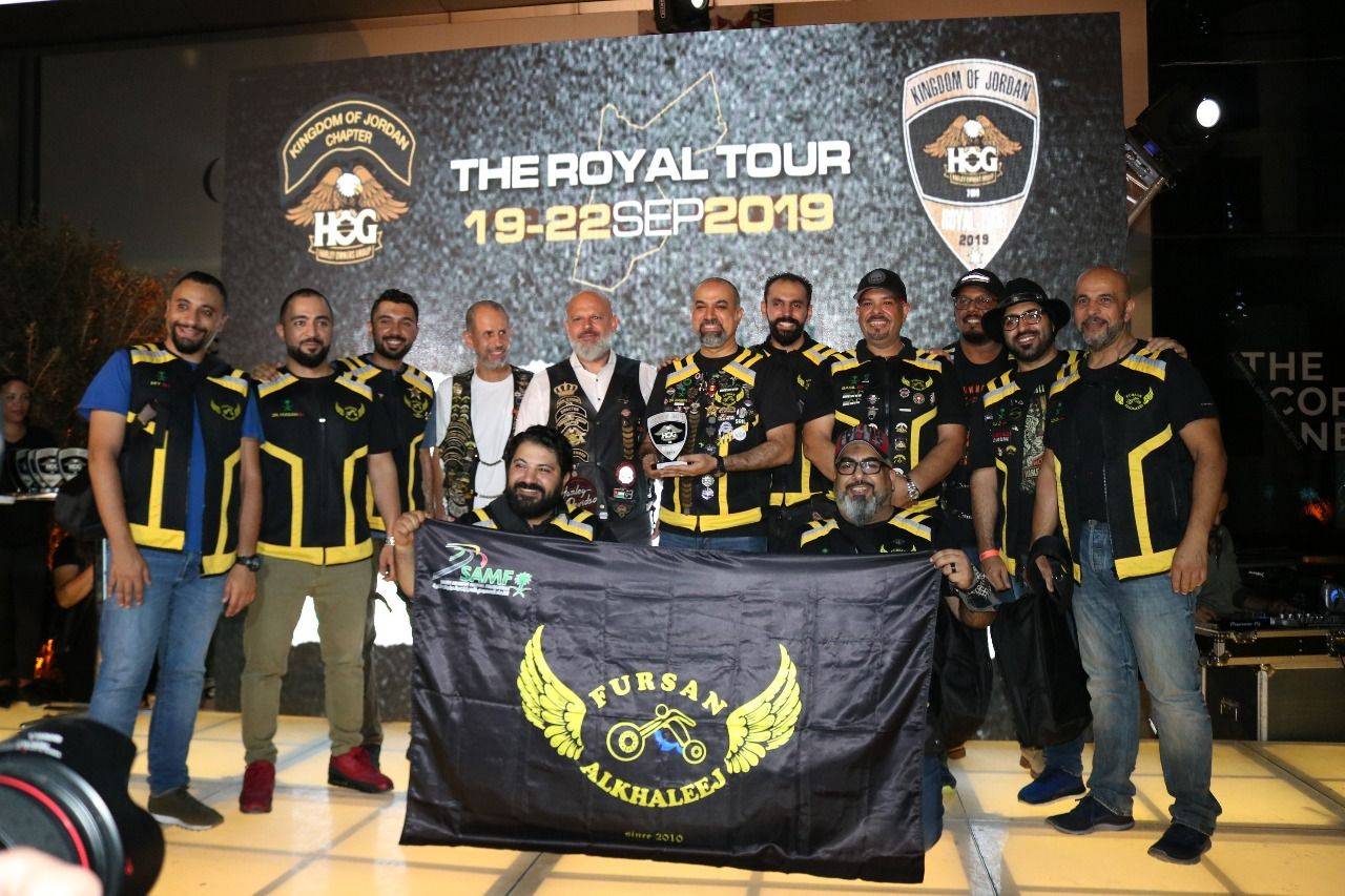 كامبل غراي ليڤينغ عمّان يرعى الجولة الملكية لهارلي ديفيدسون لعام 2019 