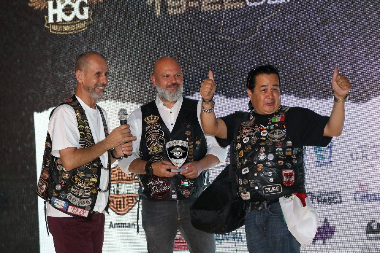 كامبل غراي ليڤينغ عمّان يرعى الجولة الملكية لهارلي ديفيدسون لعام 2019 