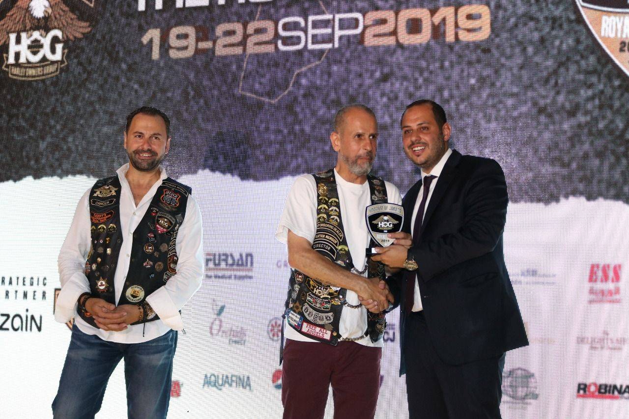 كامبل غراي ليڤينغ عمّان يرعى الجولة الملكية لهارلي ديفيدسون لعام 2019 