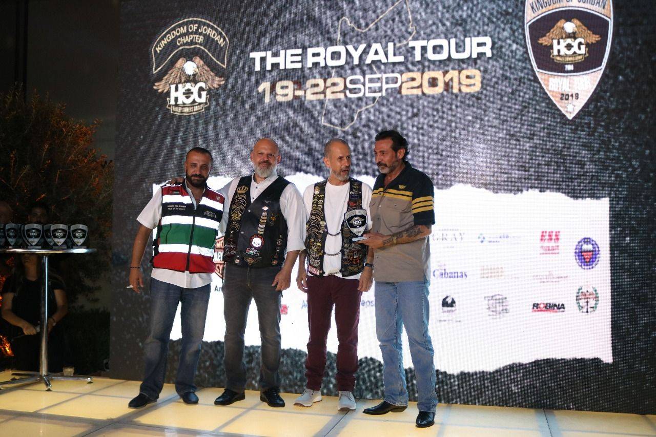 كامبل غراي ليڤينغ عمّان يرعى الجولة الملكية لهارلي ديفيدسون لعام 2019 