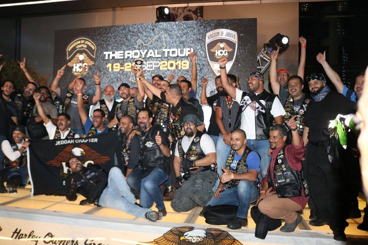 كامبل غراي ليڤينغ عمّان يرعى الجولة الملكية لهارلي ديفيدسون لعام 2019 