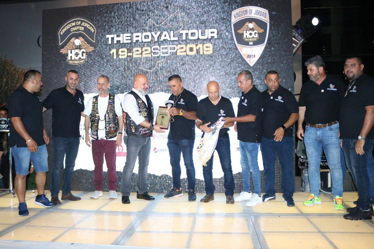 كامبل غراي ليڤينغ عمّان يرعى الجولة الملكية لهارلي ديفيدسون لعام 2019 