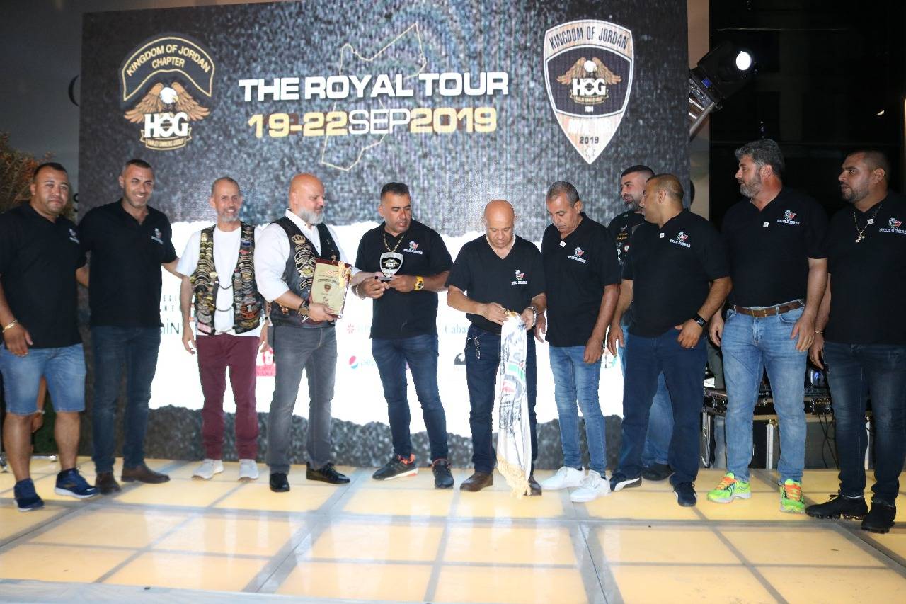 كامبل غراي ليڤينغ عمّان يرعى الجولة الملكية لهارلي ديفيدسون لعام 2019 