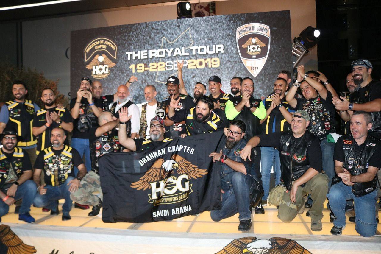 كامبل غراي ليڤينغ عمّان يرعى الجولة الملكية لهارلي ديفيدسون لعام 2019 