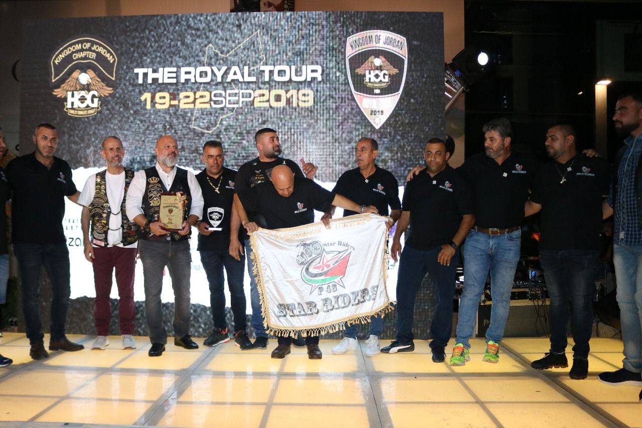 كامبل غراي ليڤينغ عمّان يرعى الجولة الملكية لهارلي ديفيدسون لعام 2019 