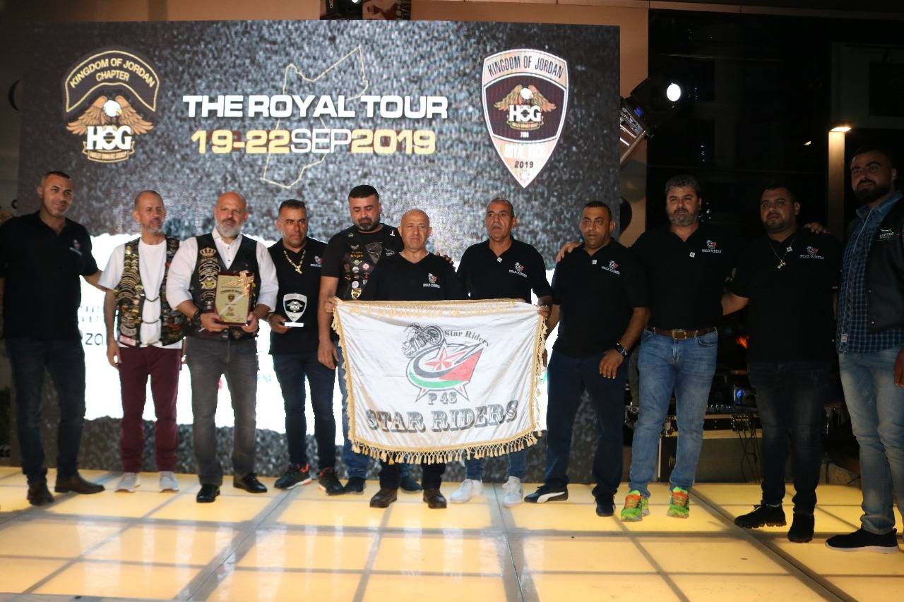 كامبل غراي ليڤينغ عمّان يرعى الجولة الملكية لهارلي ديفيدسون لعام 2019 