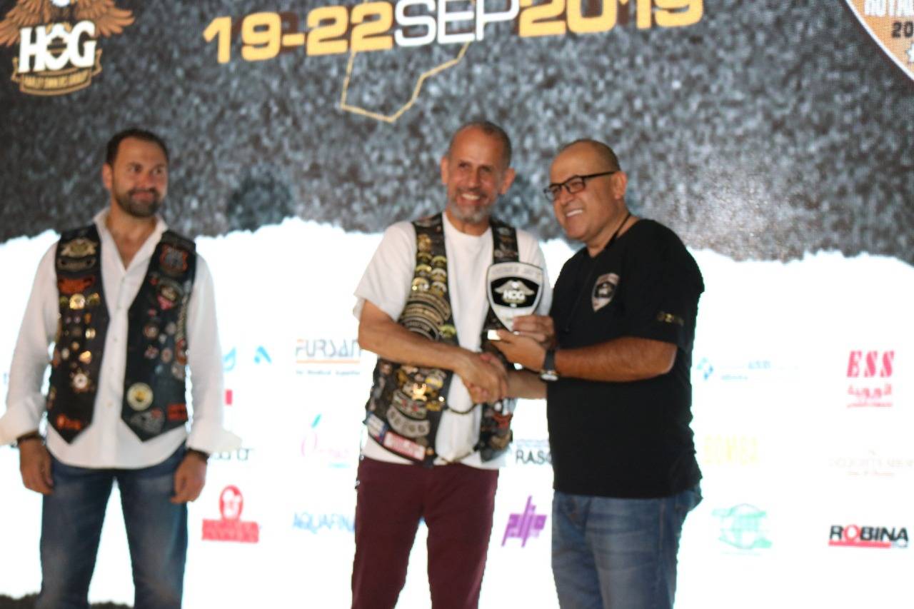 كامبل غراي ليڤينغ عمّان يرعى الجولة الملكية لهارلي ديفيدسون لعام 2019 