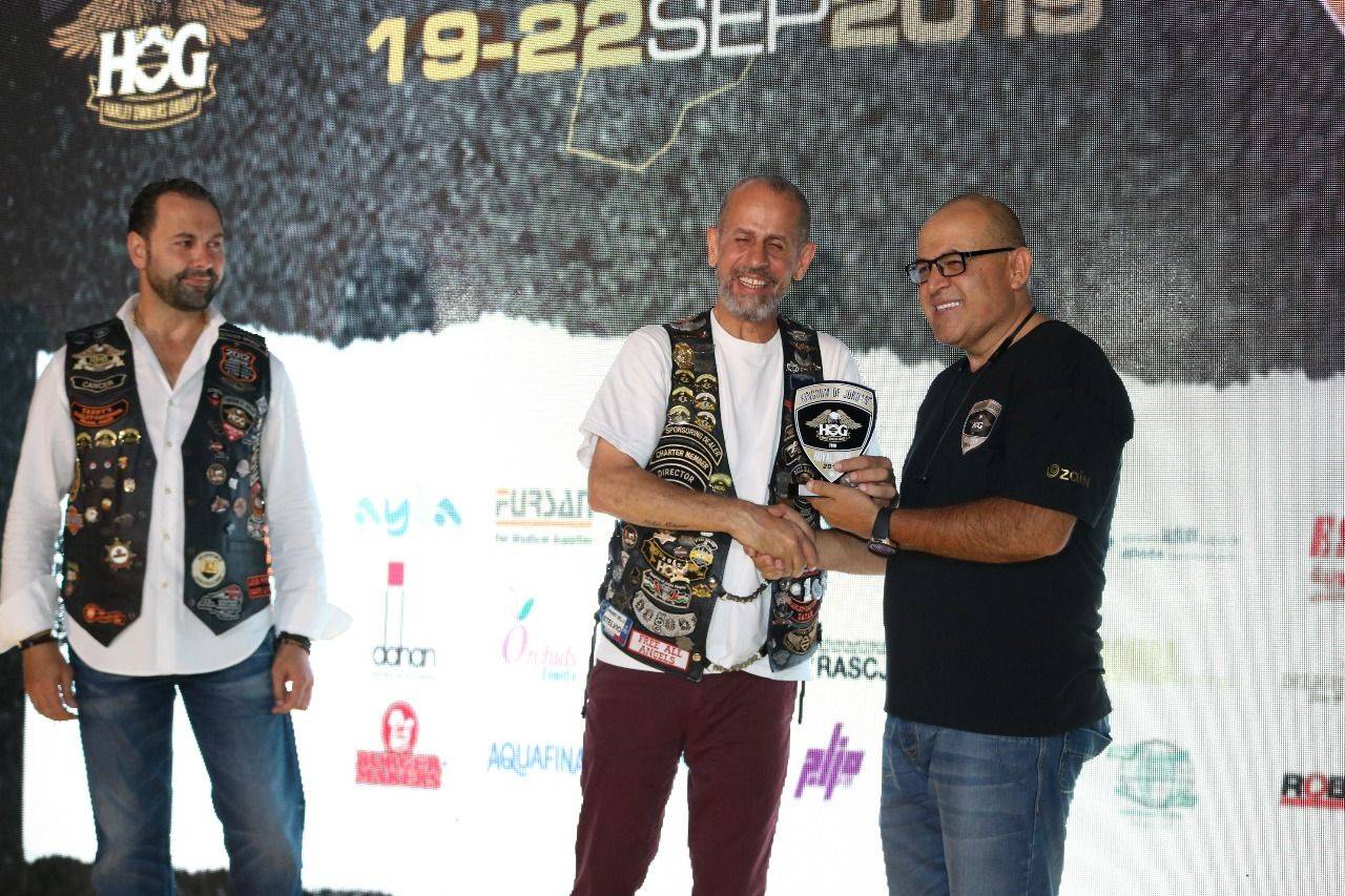 كامبل غراي ليڤينغ عمّان يرعى الجولة الملكية لهارلي ديفيدسون لعام 2019 