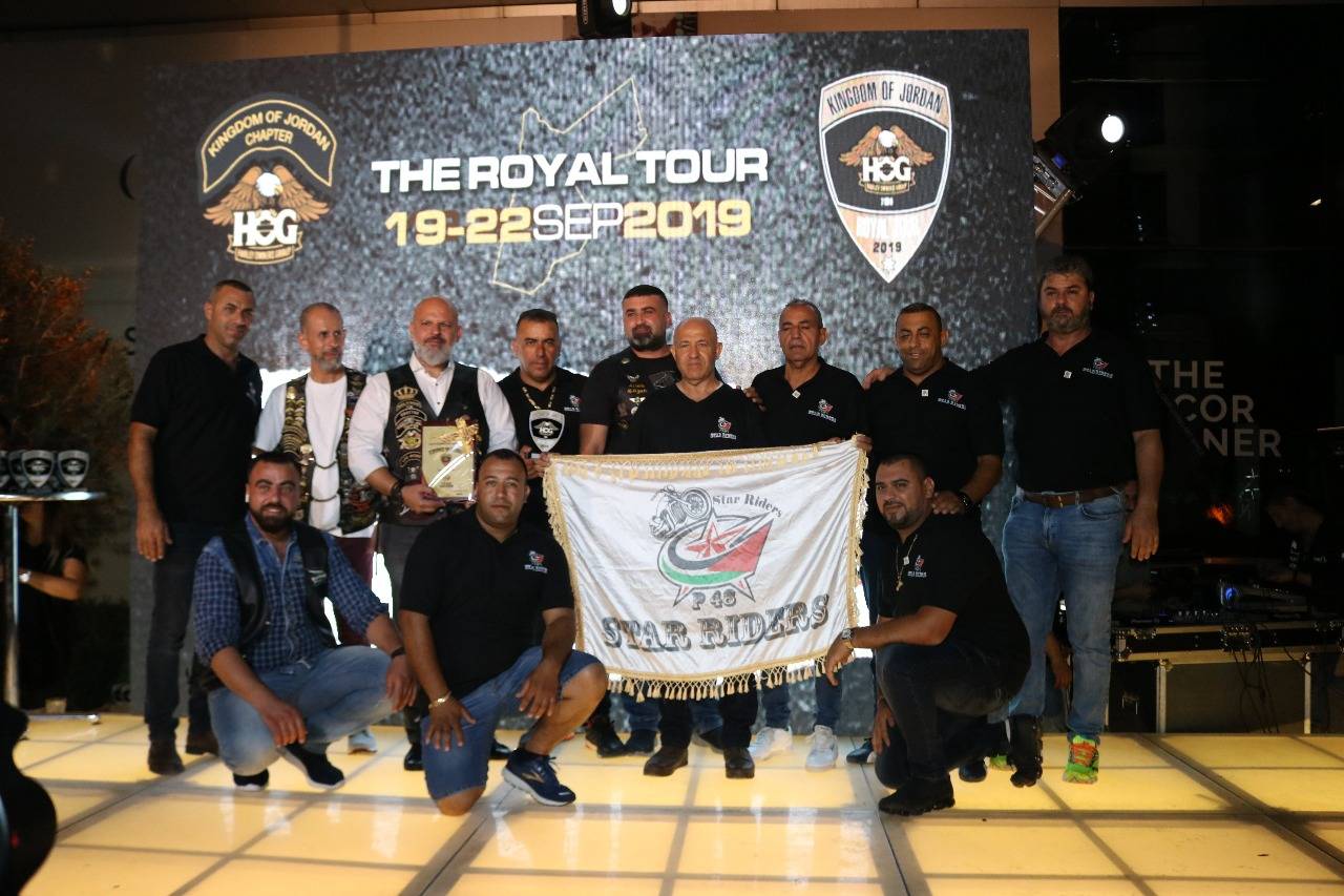 كامبل غراي ليڤينغ عمّان يرعى الجولة الملكية لهارلي ديفيدسون لعام 2019 