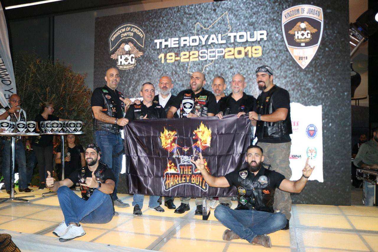 كامبل غراي ليڤينغ عمّان يرعى الجولة الملكية لهارلي ديفيدسون لعام 2019 
