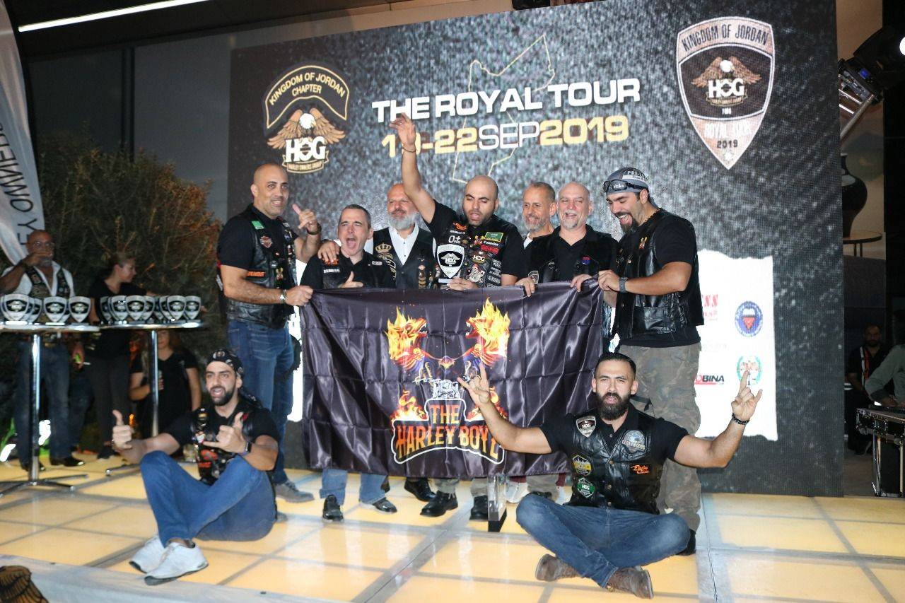 كامبل غراي ليڤينغ عمّان يرعى الجولة الملكية لهارلي ديفيدسون لعام 2019 