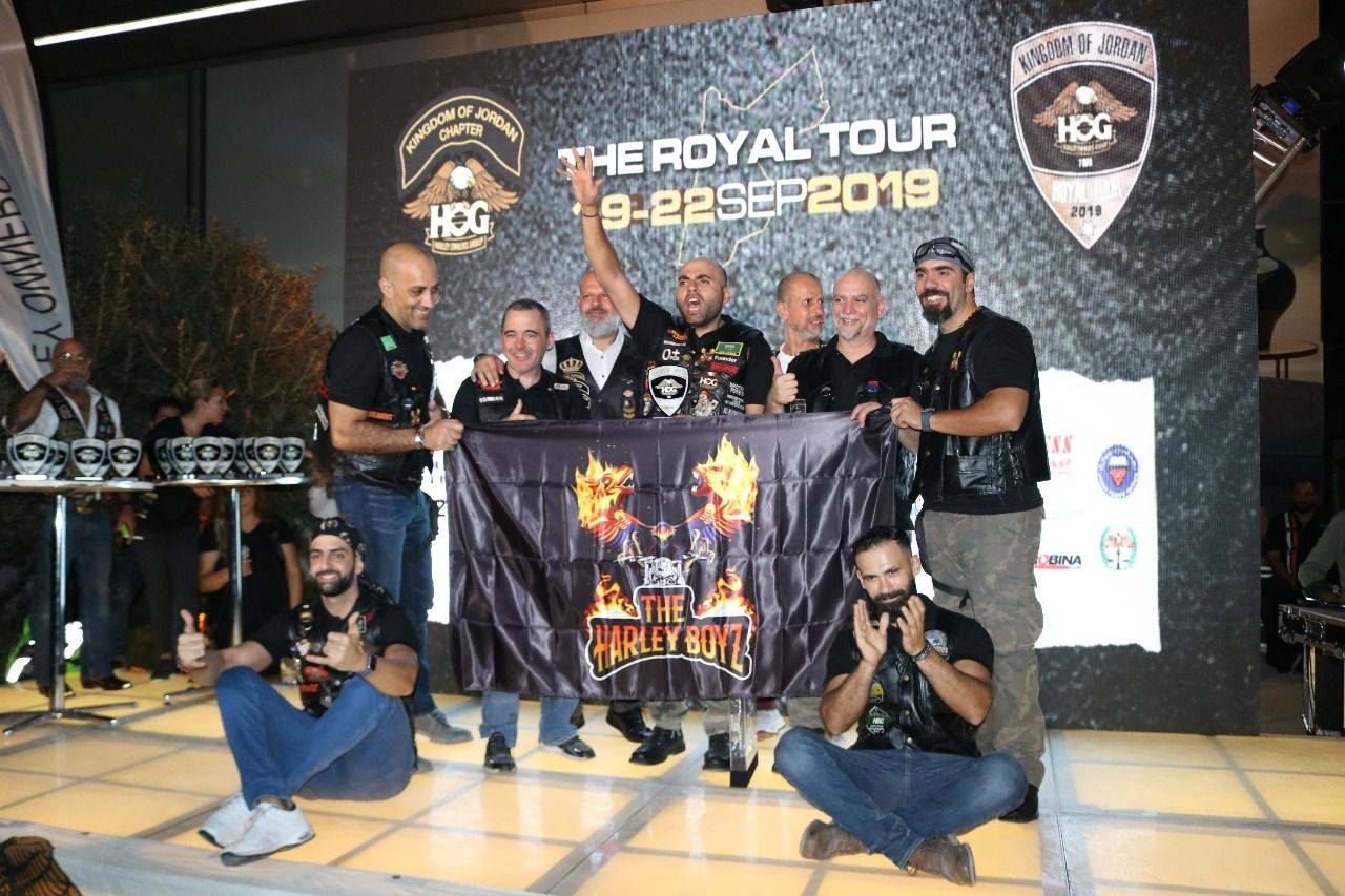 كامبل غراي ليڤينغ عمّان يرعى الجولة الملكية لهارلي ديفيدسون لعام 2019 