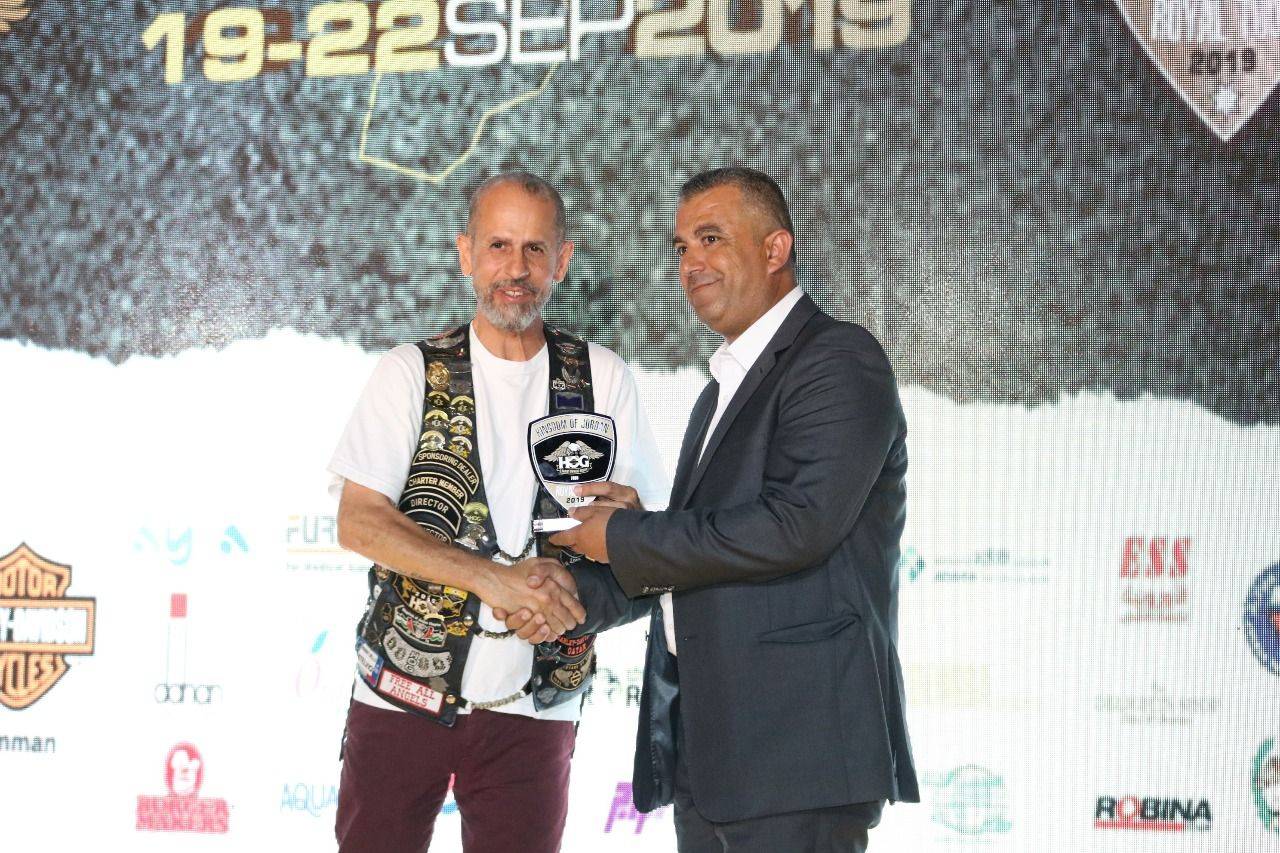 كامبل غراي ليڤينغ عمّان يرعى الجولة الملكية لهارلي ديفيدسون لعام 2019 