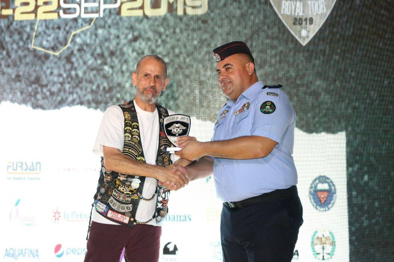 كامبل غراي ليڤينغ عمّان يرعى الجولة الملكية لهارلي ديفيدسون لعام 2019 