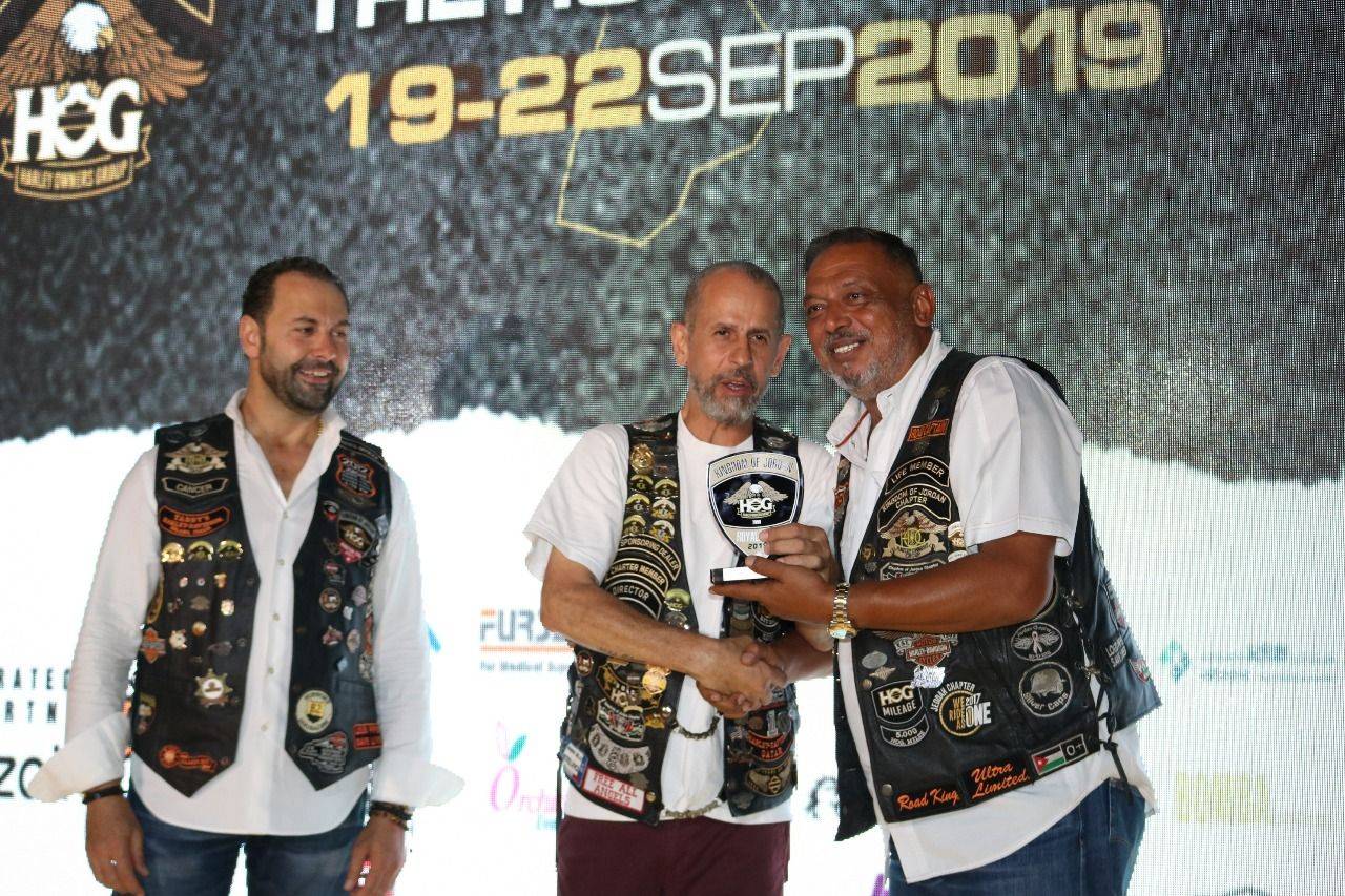 كامبل غراي ليڤينغ عمّان يرعى الجولة الملكية لهارلي ديفيدسون لعام 2019 