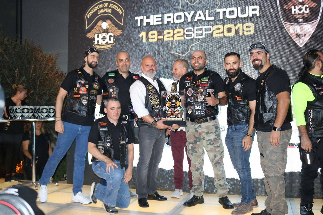 كامبل غراي ليڤينغ عمّان يرعى الجولة الملكية لهارلي ديفيدسون لعام 2019 