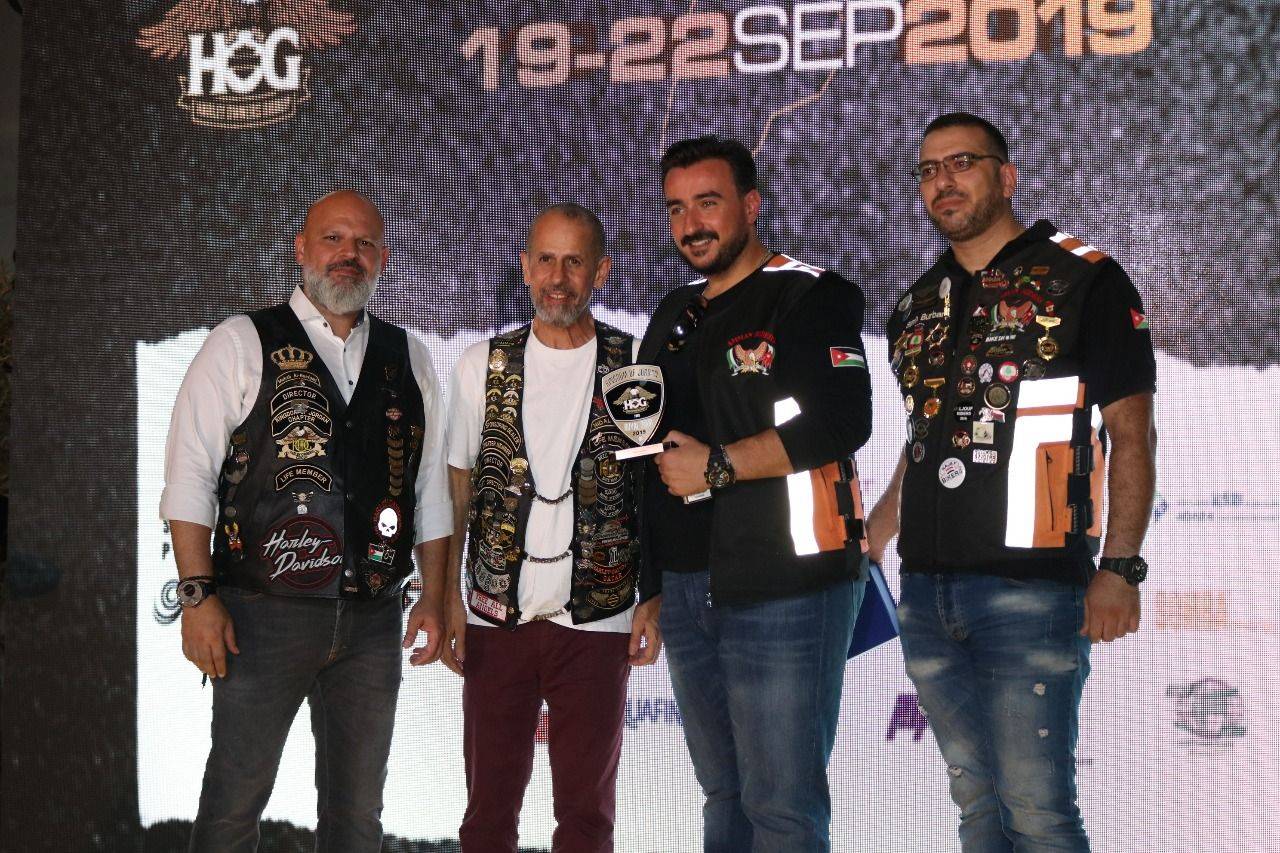 كامبل غراي ليڤينغ عمّان يرعى الجولة الملكية لهارلي ديفيدسون لعام 2019 