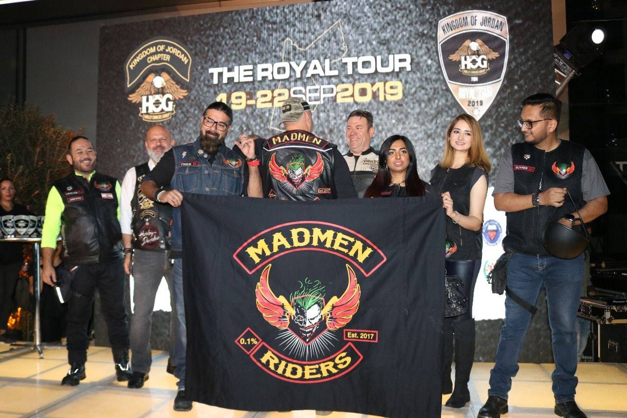 كامبل غراي ليڤينغ عمّان يرعى الجولة الملكية لهارلي ديفيدسون لعام 2019 