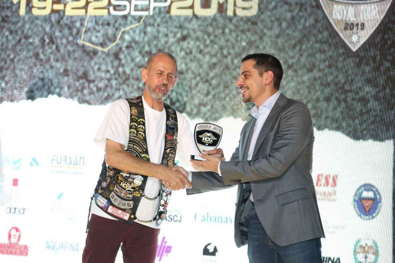 كامبل غراي ليڤينغ عمّان يرعى الجولة الملكية لهارلي ديفيدسون لعام 2019 