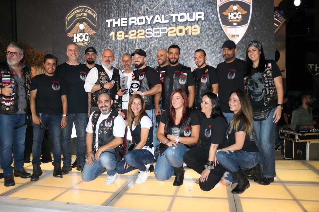 كامبل غراي ليڤينغ عمّان يرعى الجولة الملكية لهارلي ديفيدسون لعام 2019 