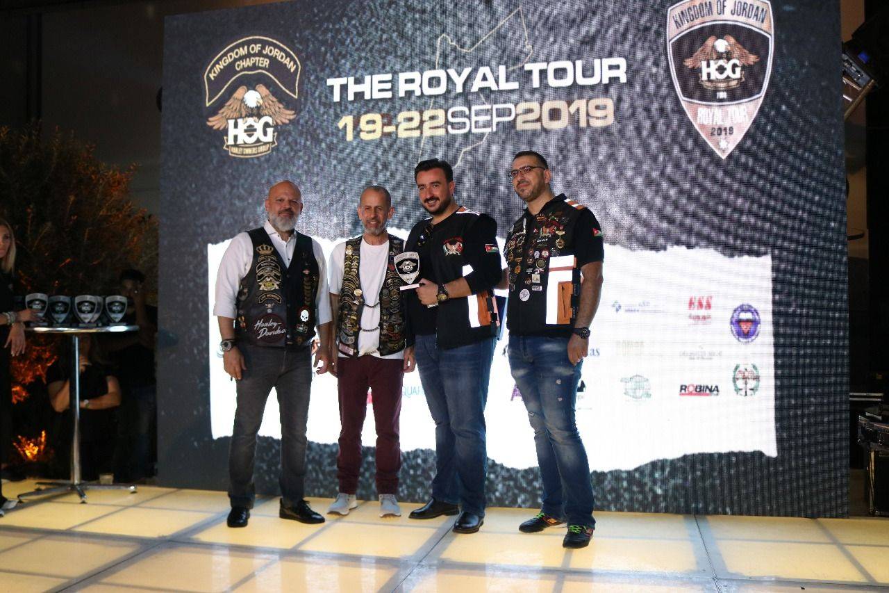 كامبل غراي ليڤينغ عمّان يرعى الجولة الملكية لهارلي ديفيدسون لعام 2019 