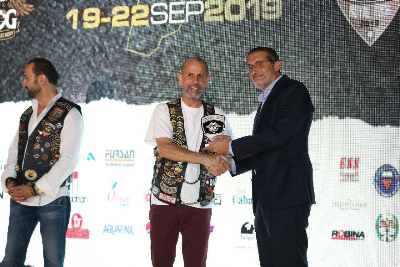 كامبل غراي ليڤينغ عمّان يرعى الجولة الملكية لهارلي ديفيدسون لعام 2019 