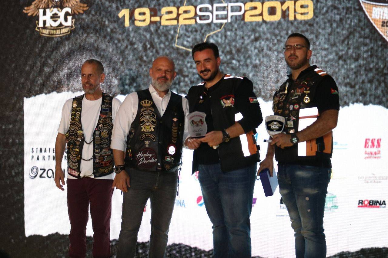 كامبل غراي ليڤينغ عمّان يرعى الجولة الملكية لهارلي ديفيدسون لعام 2019 