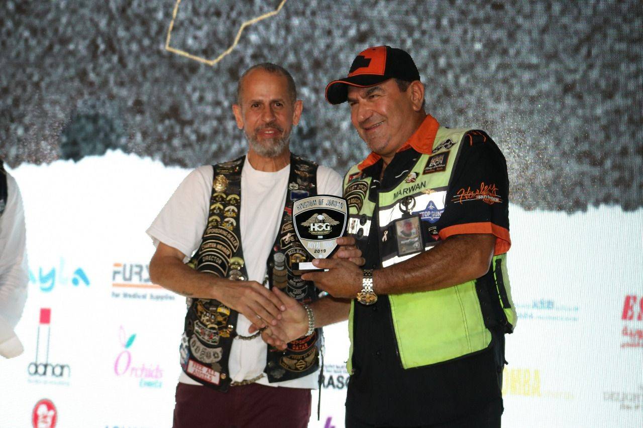 كامبل غراي ليڤينغ عمّان يرعى الجولة الملكية لهارلي ديفيدسون لعام 2019 