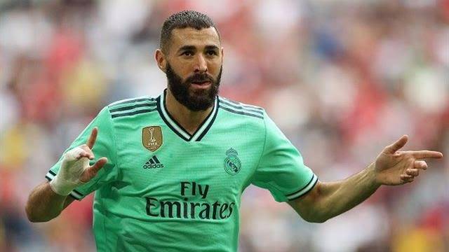 هدف بنزيما يضع ريال مدريد في الصدارة