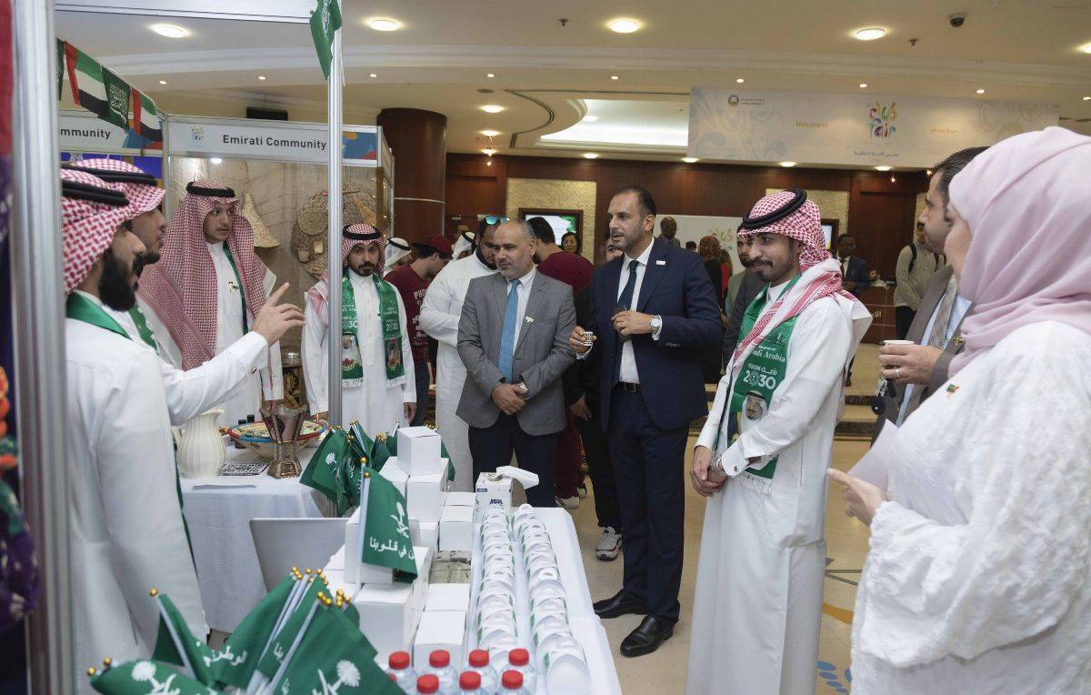 انطلاق معرض الأندية الطلابية في جامعة عجمان