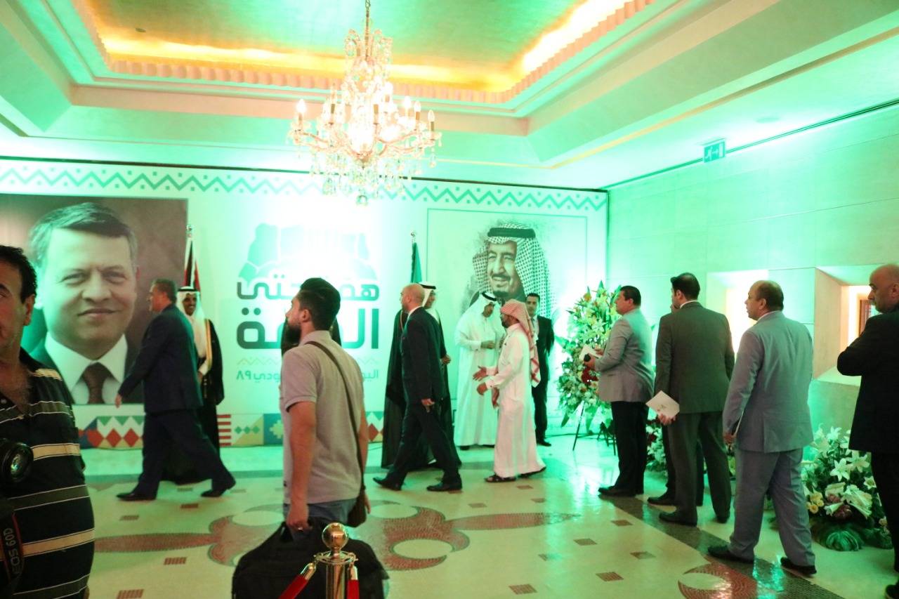 سفارة المملكة في الأردن تحتفل بذكرى اليوم الوطني الـ 89