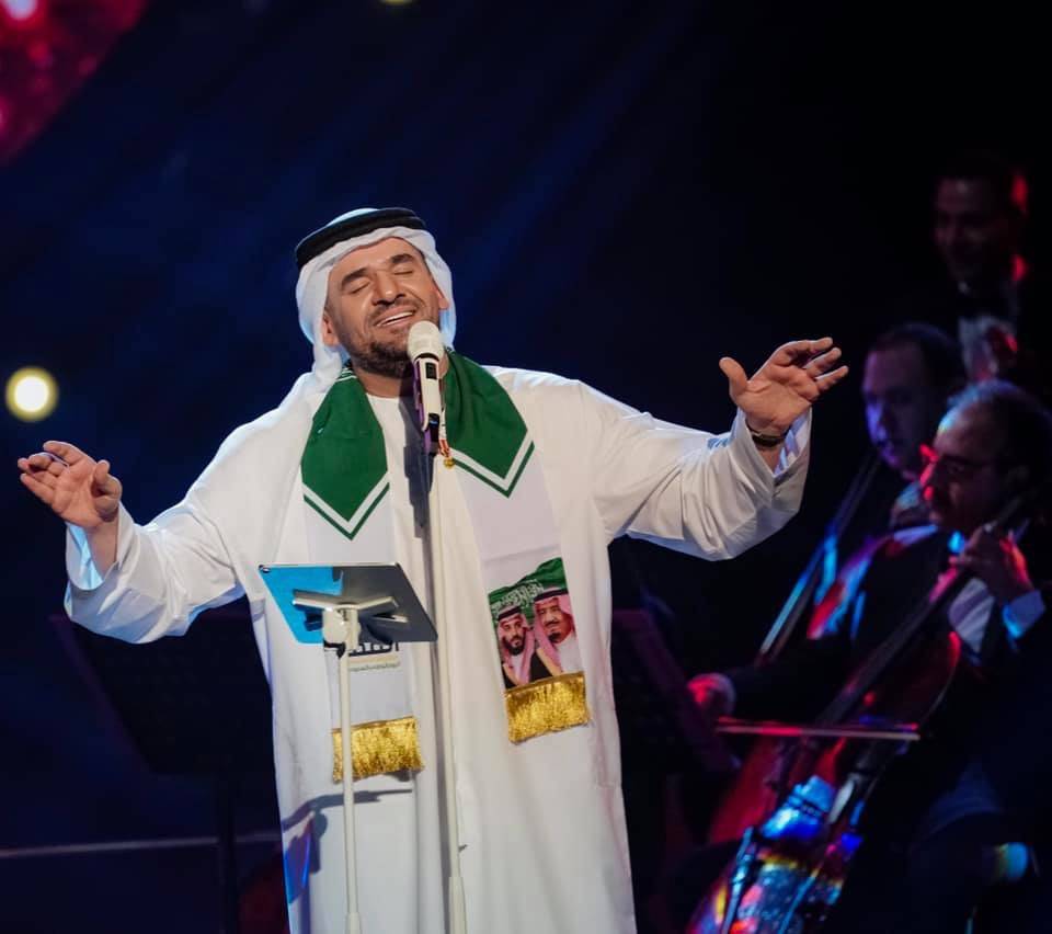 حسين الجسمي يحتفل باليوم الوطني السعودي الـ89 بحفل دويتو مع الجمهور وملايين المشاهدين