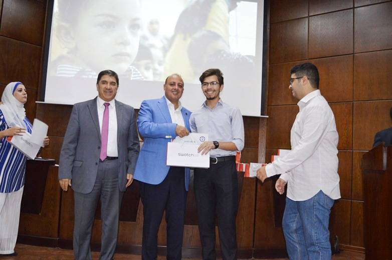 برعاية د. ماهر الحوراني .. مدارس الجامعة  الاولى والثانية  تُكرّم أساتذتها وطلبتها المتفوقين