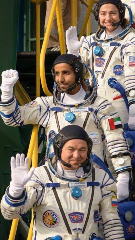 انطلاق ناجح لرحلة أول رائد فضاء إماراتي إلى محطة الفضاء الدولية.. فيديو 