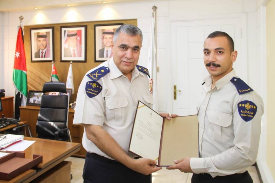 الرحامنة يكرم عدد من منتسبي الجمارك الاردنية