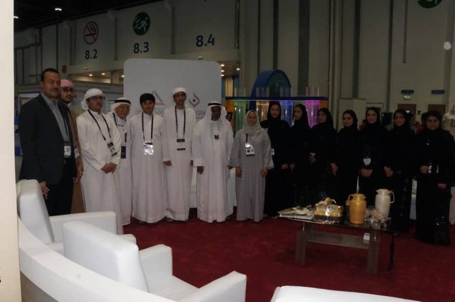شارك نادي الامارات العلمي  في الملتقى العلمي العالمي 2019 بأبوظبي