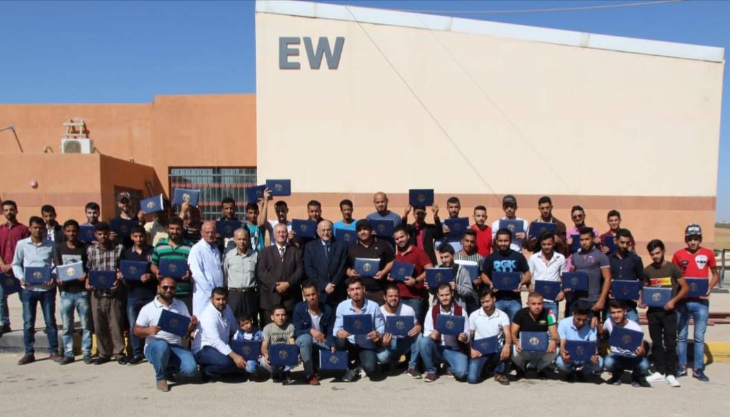 الجامعة الاميركية في مادبا تخرج الفوج الأول من دورات التدريب المهني للشباب الأردنيين