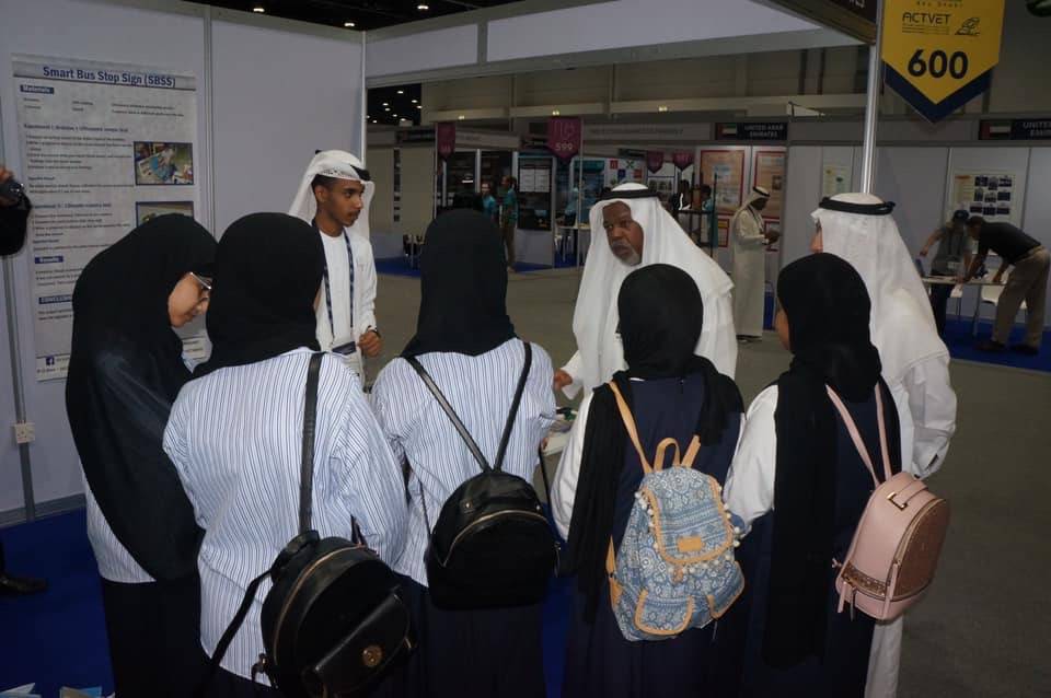 شارك نادي الامارات العلمي  في الملتقى العلمي العالمي 2019 بأبوظبي 