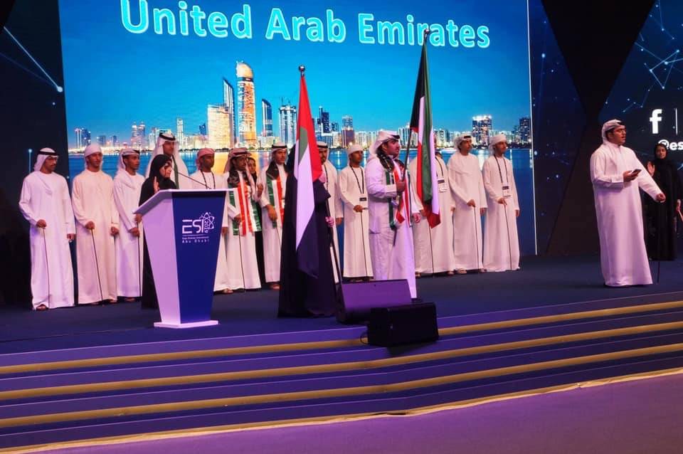 شارك نادي الامارات العلمي  في الملتقى العلمي العالمي 2019 بأبوظبي 