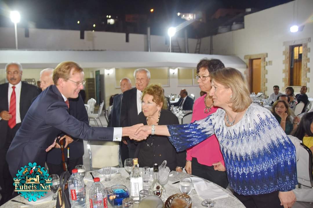 معالي الدكتور كامل ابو جابر يرعى الحفل السنوي لنادي الفحيص الأرثوذكسي