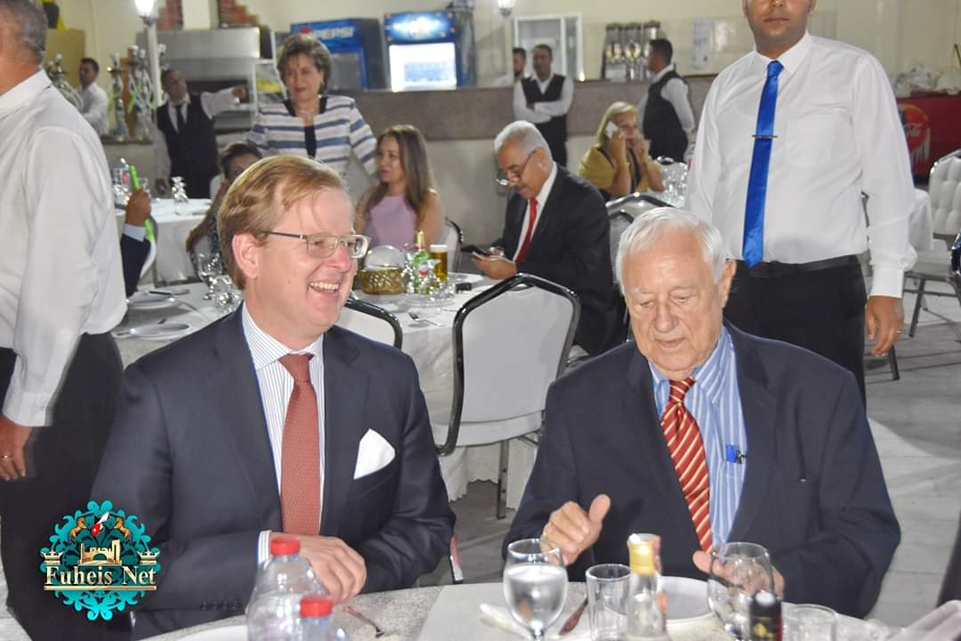 معالي الدكتور كامل ابو جابر يرعى الحفل السنوي لنادي الفحيص الأرثوذكسي