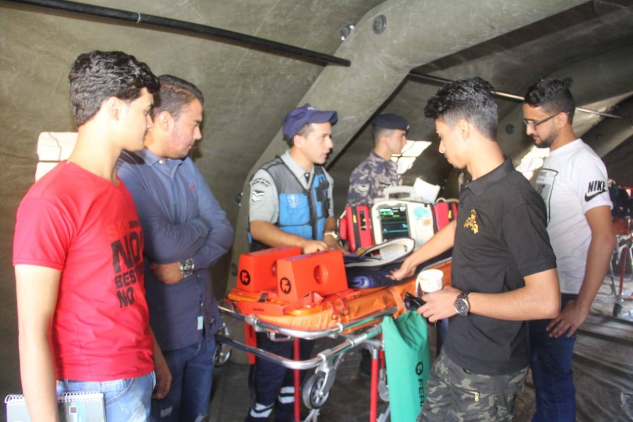 الدفاع المدني يُنظم مبادرة (صحتك بتهمنا) في محافظة معان