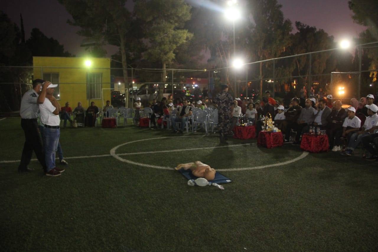 الدفاع المدني يُنظم مبادرة (صحتك بتهمنا) في محافظة مادبا