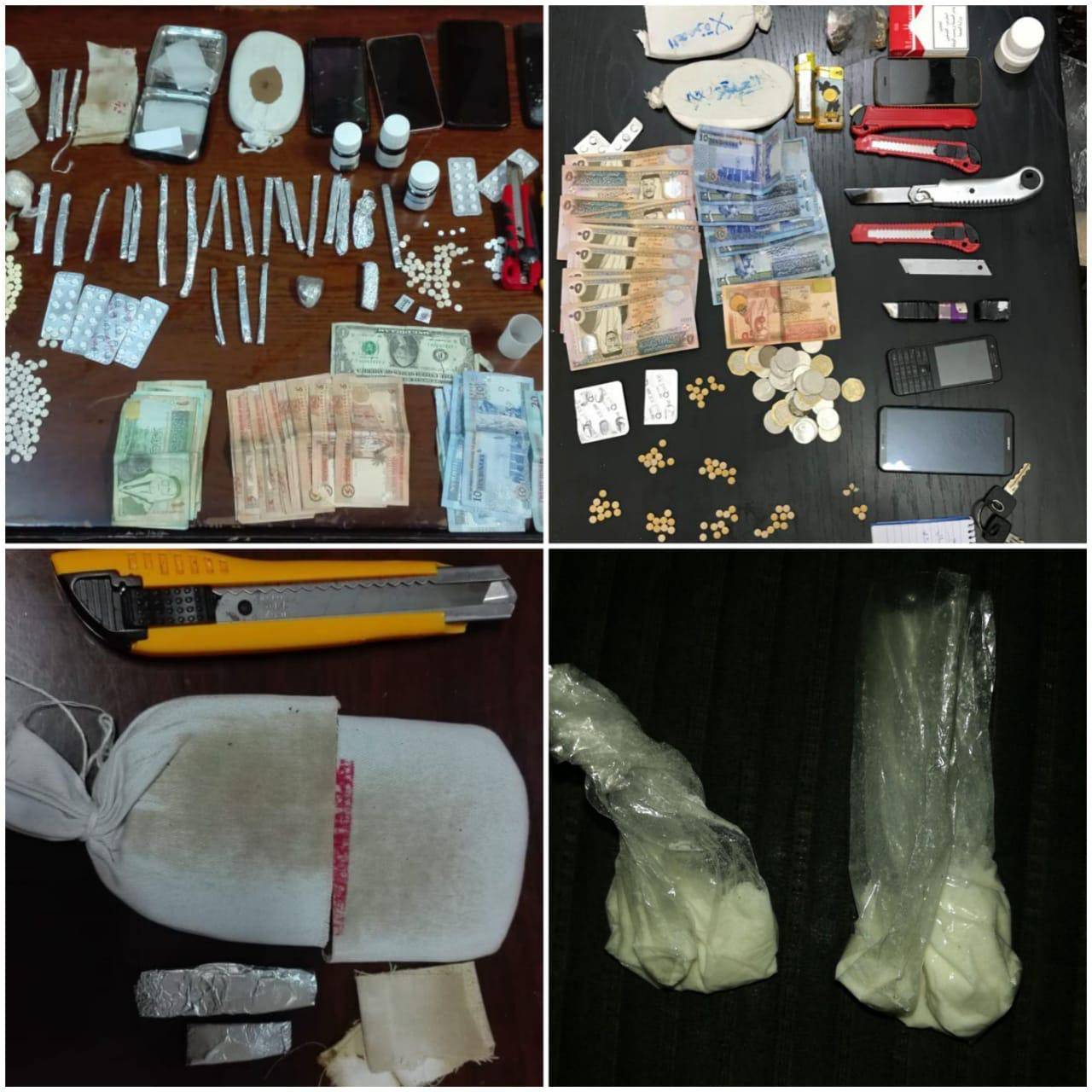 القبض على 24 شخصاً من مروجي المواد المخدرة 