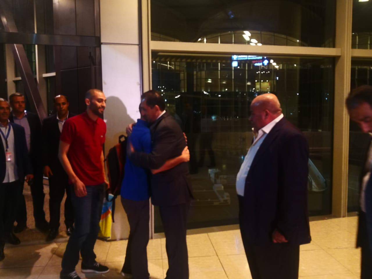 وصول المواطنين الأردنيين عبدالرحمن  علي حسين وثائر  حسام مطر اللذين كانا قد اعتقلا في مصر منذ عشرة ايّام. 